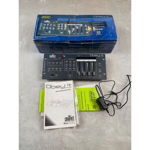 CHAUVET Obey 4 D-Fi 2.4 LED Lighting Controller DMX Wireless w Box Manuals